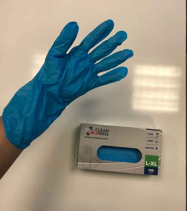 High Performance Disposable Glove TPE CPE Food Service  Liquid Proof Latex Free Waterproof Clear White Blue OEM Time Mic