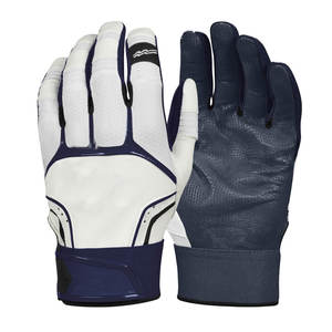Gants de batte de Baseball en cuir, Logo personnalisé de bonne qualité, doux, - Product Image 2