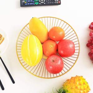 Nouvel article élégant bol rond en métal de dessus de table de service de casse-croûte moderne pour l'utilisation de cuisine et la décoration de table - Product Image 4