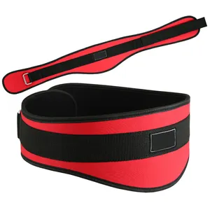 OEM wholesale custom logo neoprene weightlifting weight lifting belt Waist Trainer Neoprene Belt