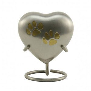 Best Selling High Quality Metallic Heart Shaped <b>Small</b> Keepsakes Cremation <b>Urn</b> <b>For</b> <b>Human</b> <b>Ashes</b>/Funeral Supplies - Product Image 4