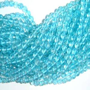 Bolas redondas de piedra preciosa Natural, tamaño de 4mm, longitud de hilo de 13 pulgadas para fabricación de joyas DIY, precio al por mayor - Product Image 1