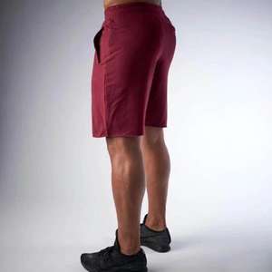 Pantalón corto holgado de poliéster y LICRA para hombre, con logotipo personalizado, para entrenamiento en el gimnasio - Product Image 4