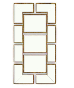 Oro antico telaio in metallo contemporaneo soggiorno mobili <span class=keywords><strong>specchio</strong></span> a parete di vetro per la decorazione della casa - Product Image 3