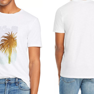 Custom Made Digital print Design Men/boys Wear white T.Shirt For Men Summer Collection pure brand quality soft fabric - Product Image 4