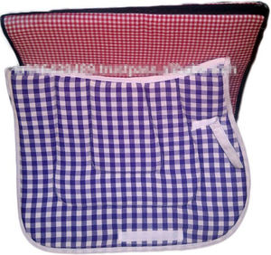 QUIERO VENDER Almohadillas de sillín rojas con juego de almohadilla de sillín de doma EN DÓLAR 9 TAMAÑO COB completo Shetland - Product Image 3