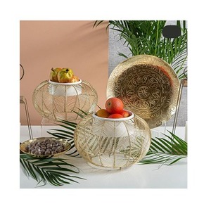 <b>Islamic</b> Chocolate Server Stand Designer Metal Oval Shape Chocolate Server Tray for <b>Wedding</b> Decor - Product Image 6