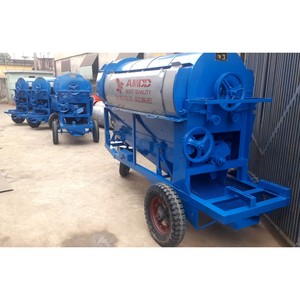 VENTA CALIENTE 800 kg/hora Trilladora de arroz de trigo Trilladora de arroz de frijol diesel Máquina trilladora de arroz - Product Image 5