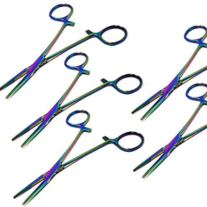 Pinzas Kelly/Abrazadera de arteria hemostática quirúrgica/Pinzas hemostáticas Kelly instrumento quirúrgico de acero inoxidable - Product Image 1