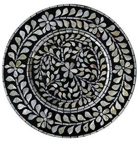 แท่นชาร์จไม้ทรงกลมแฟนซีพร้อมจานแกะสลักที่ไม่เหมือนใครสำหรับงานแต่งงานหรือโรงเรียนผู้จัดจำหน่ายแพ็ค - Product Image 2