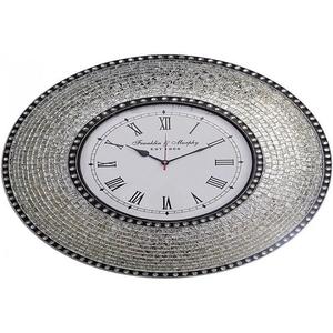Reloj de pared de cristal con diseño personalizado para decoración del hogar, mosaico de lujo Premium - Product Image 6