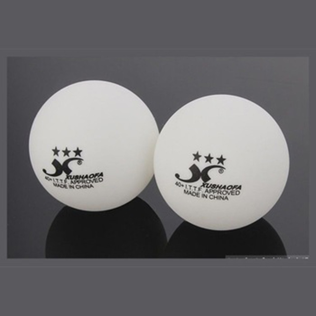 Bolas de tênis de mesa xushaofa, atacado original de alta qualidade 40mm sem costura com placa aprovada ping ball 1 star xushaofa