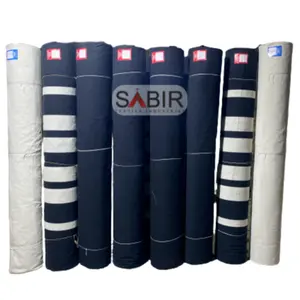 Custom Design Traditional Arabic Black White Plain Dyed Waterproof 600gsm <b>Canvas</b> Fabric Middle Eastern Style - Product Image 1