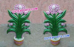 Macetas de Flores para Bodas Occidentales, Decoración para Pasillos, Última Colección de Macetas de Flores para Bodas, Decoración con Macetas de Flores de FRP para Bodas, EE. UU. - Product Image 6