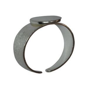 Meilleurs résultats de bague en argent sterling 925 motif rond de haute qualité avec perle taille personnalisée bijoux exportés au prix de gros - Product Image 1