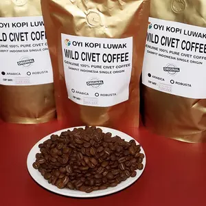 Thai kopi luwak 100% premium quality coffee bean organic product of Thailand