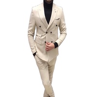 Costume Homme Slim Fit de Turquie, Directement de l'Usine - Costume Ajusté 3 Pièces (Gilet, Veste, Pantalon) Tailles 46-56 en Stock