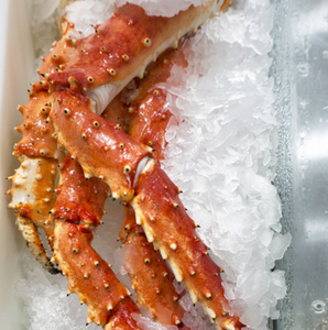 frozen boiled/ raw king crab legs, king crab single legs for