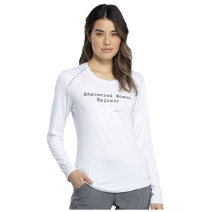 Camiseta de manga larga regular personalizada OEM para mujer, compra y pruébala - Product Image 2