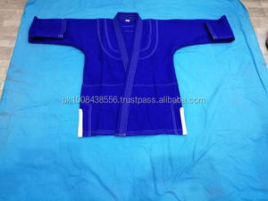 Uniformes de Judo Azules Cómodos de Algodón 100% con Diseño Personalizado al por Mayor para Niños de 140-200 cm, Unisex, para Competencia - Product Image 6