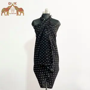 निर्माता नई नवीनतम ब्लॉक प्रिंट गर्म बेच sarongs नरम इकत कपास कपड़े Pareos