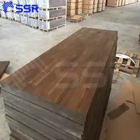 Oiled Acacia Laminated Wood Panel for countertop/ table top/ dinning table set
