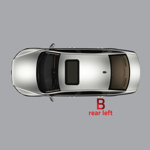 BWR5322 ensemble de réparation de lève-vitre électrique porte arrière gauche pour Toledo MK3 5P2 2004-2009 Altea 5P1 XL 5P5 5P8 Bross pièces automobiles - Product Image 6