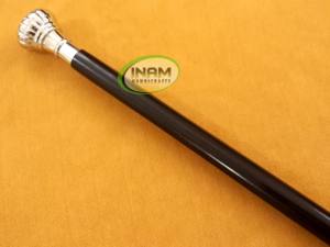 Bastón de madera hecho a mano de calidad superior con hermoso mango dorado de latón/bastones de madera con mango de perilla de latón - Product Image 5