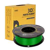 Filament PETG R3D en vrac 1,75 mm 1 kg, matériau 100 % vierge, certifié ROHS, pour imprimantes 3D FDM, personnalisation OEM, plastique écologique, impression 230-250°C