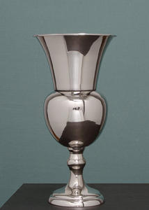 Brass Round Ball Shape Nickel Plated Hammered Flower Pot Flower Pot Garden Pots & <b>Planters</b> Vases Home Decor <b>Bowls</b> Shiny Polish - Product Image 6