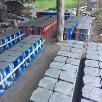 Professionnel Ciment Brique Bâtiment Moule D'injection Plastique Blocs De Béton Imbriqués Moules