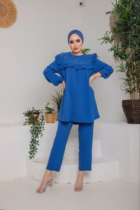 New Season Women's Islamic Modest Dresses Abaya Kaftan Tunic Kimono <b>Hijab</b> High Quality Silk Ethnic Dubai Arab Muslim Fashion - Product Image 5