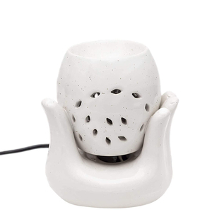Luxury Smart Aroma Oil <b>Diffuser</b> <b>Ceramic</b> Electric <b>Diffuser</b> Handcrafted | Essential Oil Burner Aromatherapy Home Wellness Decor - Product Image 5