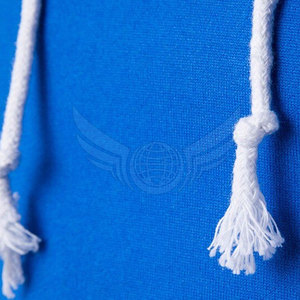 Sweats à capuche pour hommes, vêtements d'hiver, vente en gros, couleur bleue, manches longues, sur mesure, en coton biologique, fabriqué au Pakistan - Product Image 3