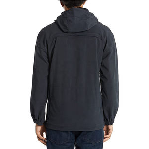 2025 meilleure veste extérieure souple pour hommes imperméable coupe-vent grande taille haute qualité 100% Polyester respirant fermeture éclair pour - Product Image 4