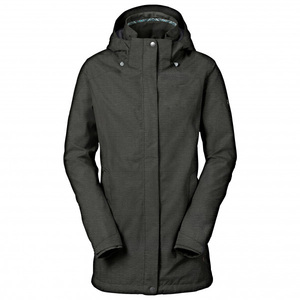 Veste Softshell grande taille pour femmes pour l'hiver Logo personnalisé et services OEM Coupe-vent imperméable pour les activités de plein air - Product Image 4