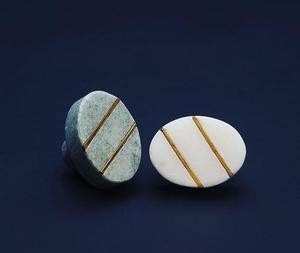 ลูกบิดประตูทองเหลืองแบบฝังลูกบิดประตูลูกบิดเฟอร์นิเจอร์ลูกบิดตู้ลิ้นชักตู้เสื้อผ้าลูกบิดตู้ตกแต่งบ้านที่จับเฟอร์นิเจอร์ - Product Image 6