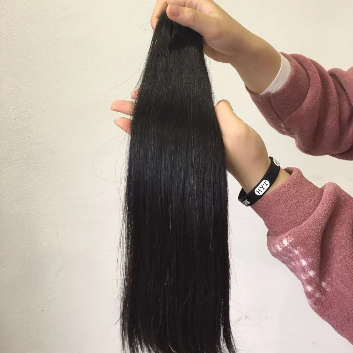 Шелковистые волосы, двойные волосы, оптовая цена для заказа образцов или оптового заказа, вьетнамские волосы-сырье, один донор
