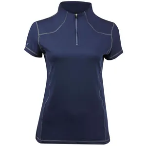 Women's Short Sleeve Shirt Horse Riding Shirts Equestrian Technical Rider Wear Top Wholesale High Quality Horse Riding Shirts