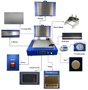 Machine compacte de revêtement de film sous vide de laboratoire pour revêtement d'électrode de <span class=keywords><strong>batterie</strong></span> au lithium-ion - Product Image 2