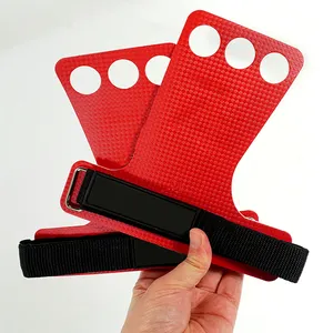 Wholesale High Quality Factory Supply Sports 3 Hole Carbon Fiber Gymnastic Hand Grip Use