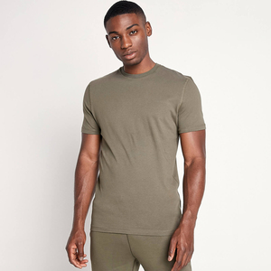 Camisetas de Algodón Peinado 100% de 160-200 GSM, Cuello Redondo, Manga Corta, Corte Regular, Transpirables, para Hombre, Venta al Por Mayor - Product Image 5