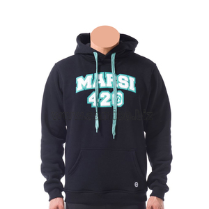 Sudadera con Capucha para Hombre, 100% Algodón, Estilo Hip Hop, Transpirable, Teñida, con Logotipo Personalizado para Invierno - Product Image 1