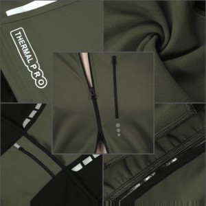 Cortavientos impermeable para ciclismo, Chaquetas deportivas térmicas para motocicleta, Invierno - Product Image 4