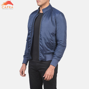 Blouson Bomber Homme Hiver 100% Polyester Réversible à Capuche Coupe-Vent Écologique – Vente en Gros - Product Image 3