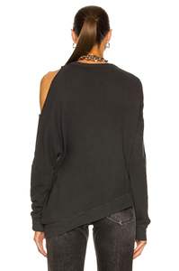 Sudadera de cuello redondo de algodón de peso pesado para mujer, sudadera de hombro liso personalizada para la temporada de invierno - Product Image 5