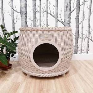 Wholesale Rattan Pet House Friendly/ Handmade Rattan Woven - <b>Cat</b> Nest House Dog Bed Rattan Pet Basket/ Shyn Tran - Product Image 3