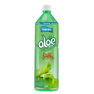 Boisson à l'aloe vera Tan Do 330ml 10 brix avec pulpe, saveurs tropicales, prix compétitif, échantillon gratuit, support de conception, bouteille - Product Image 3