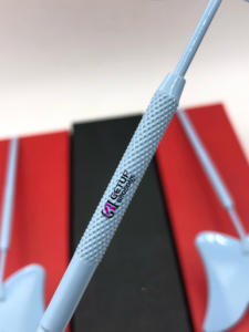 กระจกต่อขนตาสำหรับต่อขนตาสีฟ้าฟ้าท้องฟ้าเป็นสแตนเลสอุปกรณ์เสริมความงามออกแบบโลโก้ได้ตามต้องการ - Product Image 3