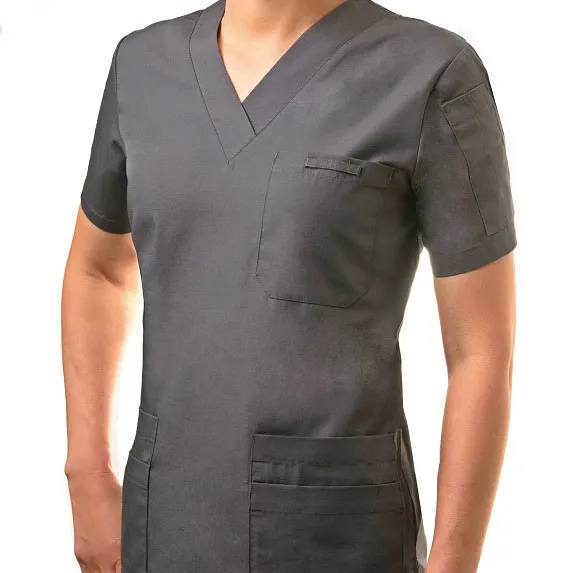 Uniformes hospitalares para enfermeiros, uniformes de manga curta, elasticidade, blusas, calças, uniformes para mulheres, conjuntos de esfoliantes para enfermeiras, atacado